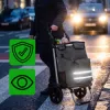 Nákupná taška na kolieskach 42 l SPRINGOS HA7585 sivá