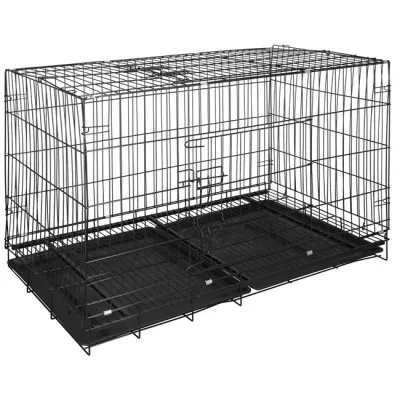 Klietka pre psa 100x60x70 cm, kovová SPRINGOS PA1016