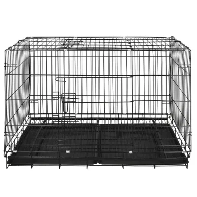 Klietka pre psa 100x60x70 cm, kovová SPRINGOS PA1016