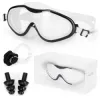 Plavecké okuliare set AQUAGET AQ0018 biele