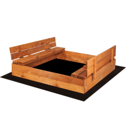 copy of Detské pieskovisko s krytom 98x94 cm DECHLAND Smart 98ZI hnedé