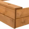 Detské pieskovisko so strieškou 120x120 cm DECHLAND Smart Sun 120DI hnedé