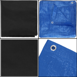 Detské pieskovisko s krytom 120x120 cm DECHLAND Smart 120SET hnedé