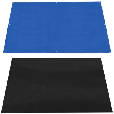 Detské pieskovisko s krytom 150x150 cm DECHLAND Smart 150SET hnedé