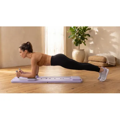 Pilates reformer skladací ACTIGET ACT0202 fialový