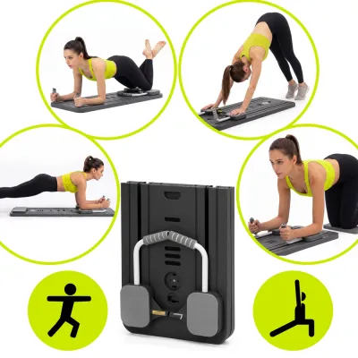 Pilates reformer skladací ACTIGET ACT0201 sivý