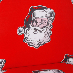 Vianočný poťah na stoličku SPRINGOS SPANDEX HA0011 červený Santa Claus