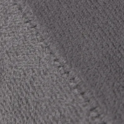 Poťah na stoličku zamatový SPRINGOS SPANDEX HA0012 tmavo šedý