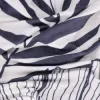 Poťah na stoličku SPRINGOS SPANDEX HA5274 modro-žlté listy