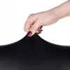 Poťah na stoličku SPRINGOS SPANDEX HA0036 čierny s efektom kože