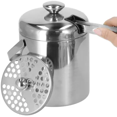 Nádoba na ľad 1,3 l Springos Ice KI0116 strieborná