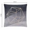 Obliečka na vankúš 40x40 cm SPRINGOS HA3405 sivá