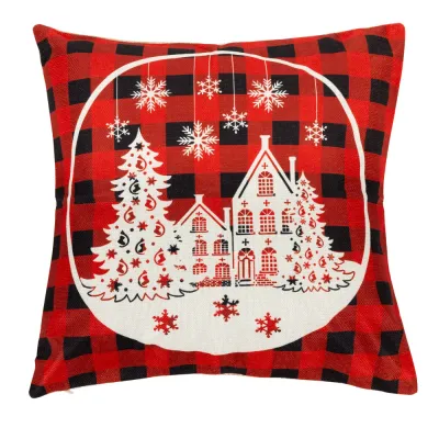 Vianočné obliečky na vankúše 40x40 cm SPRINGOS CA1460 4ks viacfarebné