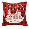 Vianočné obliečky na vankúše 40x40 cm SPRINGOS CA1460 4ks viacfarebné