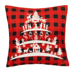 Vianočné obliečky na vankúše 40x40 cm SPRINGOS CA1460 4ks viacfarebné