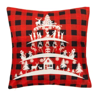 Vianočné obliečky na vankúše 40x40 cm SPRINGOS CA1460 4ks viacfarebné