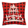 Vianočné obliečky na vankúše 40x40 cm SPRINGOS CA1460 4ks viacfarebné