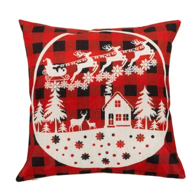 Vianočné obliečky na vankúše 40x40 cm SPRINGOS CA1461 4ks viacfarebné