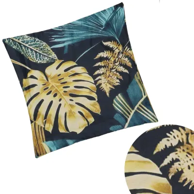 Obliečka na vankúš 45x45 cm listy SPRINGOS CA1270 viacfarebná