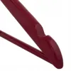Drevené ramienka na oblečenie 43 cm SPRINGOS HG0002 3ks vínová