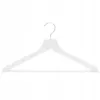 Drevené ramienka na oblečenie 43 cm SPRINGOS HG0005 3ks biela