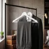Drevené ramienka na oblečenie 43 cm SPRINGOS HG0005 3ks biela