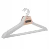 Drevené ramienka na oblečenie 43 cm SPRINGOS HG0004 3ks sivá