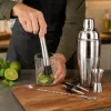 Barmanská sada 6ks 750 ml SPRINGOS Steward KI0014 strieborná