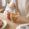Pohár na kávu 220 ml SPRINGOS HA7575 transparentný
