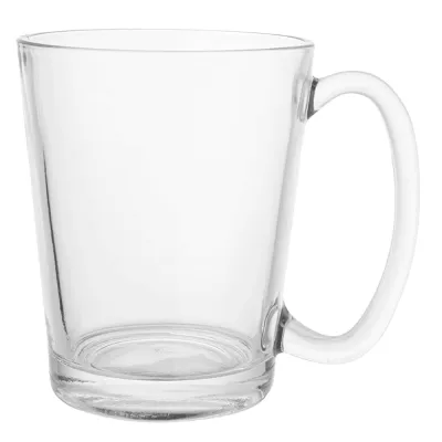 Poháre na latte s uchom 300 ml 6ks SPRINGOS HA7497 číre