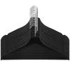 Drevené ramienka na oblečenie 43,5 cm SPRINGOS HG0058 20ks čierna