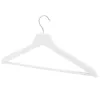 Drevené ramienka na oblečenie 42,5 cm SPRINGOS HG0059 20ks biela