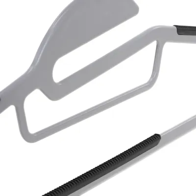 Plastové ramienka na oblečenie 41 cm sada 30ks SPRINGOS HG0081 šedá