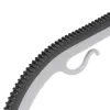 Plastové ramienka na oblečenie 41 cm SPRINGOS HG0082 20ks sivá