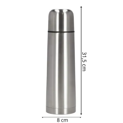 Termoska 1 l SPRINGOS KI0133 strieborná