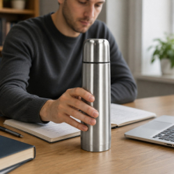 Nerezová termoska 500 ml SPRINGOS WARMO strieborná