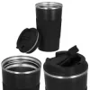 Termohrnček 500 ml SPRINGOS Sippy KI0129 čierny