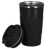 Termohrnček 500 ml SPRINGOS Sippy KI0129 čierny
