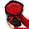 Mydlové kvety SPRINGOS FLORHEART červené