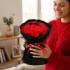 Mydlové kvety SPRINGOS FLORHEART červené