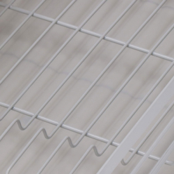Odkvapkávač na riad 42x31x13,5 cm SPRINGOS Fluvia KI0136 sivý