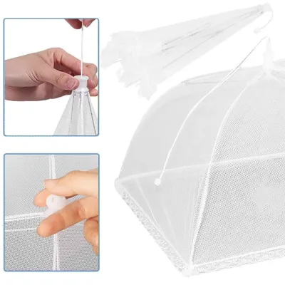 Kryt na potraviny 33x33x22 cm SPRINGOS GA0020 biely