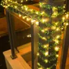 Svetelný záves s listami 200 LED 5,85 m SPRINGOS CL4125