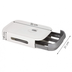 Box na vajcia 21ks SPRINGOS KI0083 biely