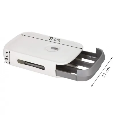 Box na vajcia 21ks SPRINGOS KI0083 biely