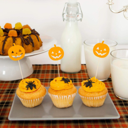 Halloween dekorácia sada 38ks SPRINGOS HA5216 čierno-oranžová
