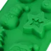 Silikónová forma na pečenie vianočné SPRINGOS KI0124 zelená