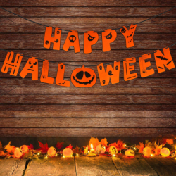 Halloween girlanda 2ks 200 cm SPRINGOS HA5235 oranžová