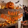 Halloween girlanda 2ks 200 cm SPRINGOS HA5235 oranžová