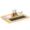 Servírovacia doštička 40x30 cm 14ks SPRINGOS KI0166 hnedá